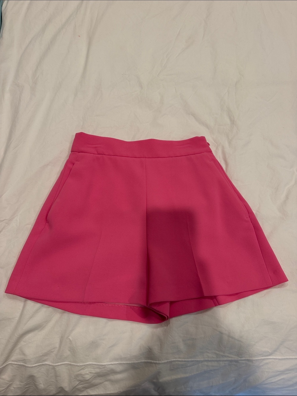 Zara high waist pink shorts size XS
